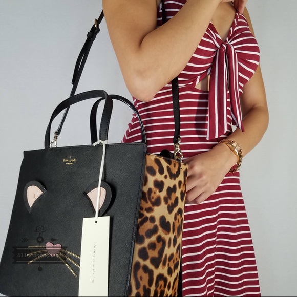🔽 Kate spade leopard Hayden crossbody run wild - Picture 5 of 8